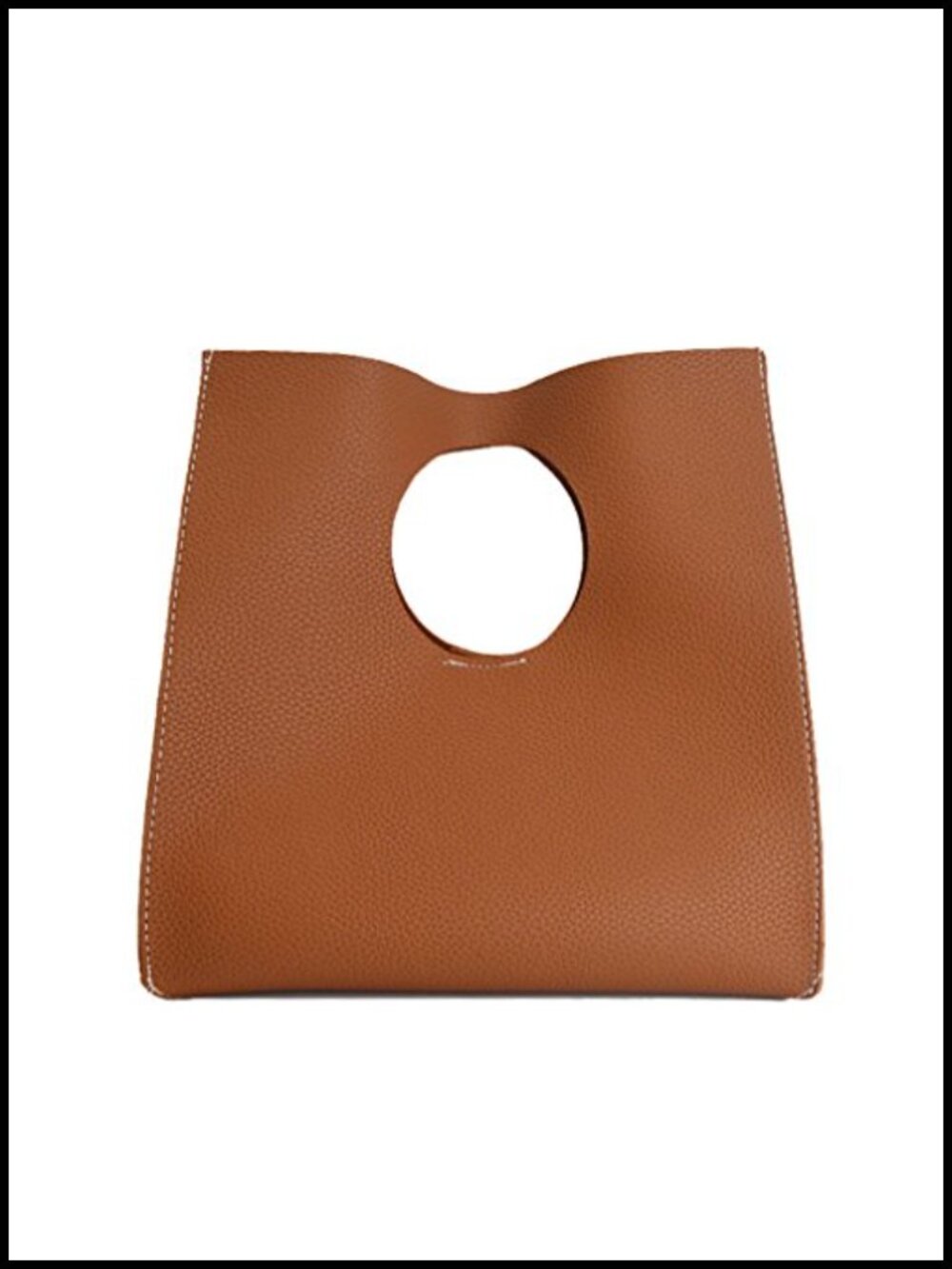 Vintage Style PU Leather Baguette Handbag Clutch Small Tote Shoulder Bag